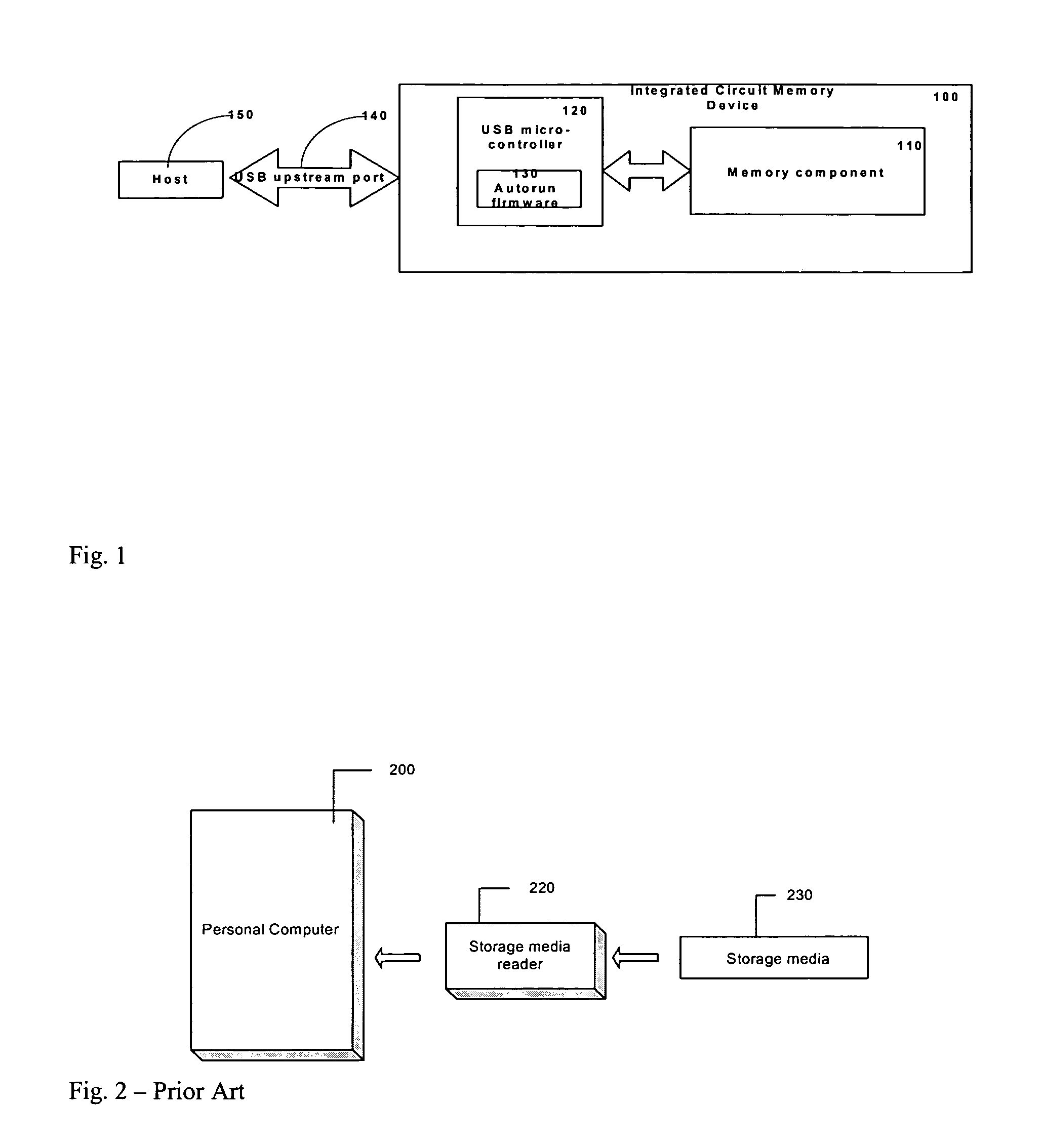 Autorun for integrated circuit memory component