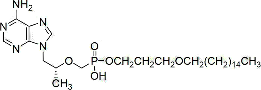 Tenofovir diester compounds with activity of inhibiting HIV-1 (human immunodeficiency virus-1) virus replication and preparation method and pharmaceutical use thereof