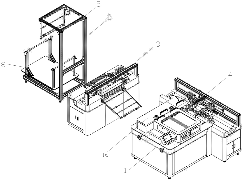 Novel towel machine