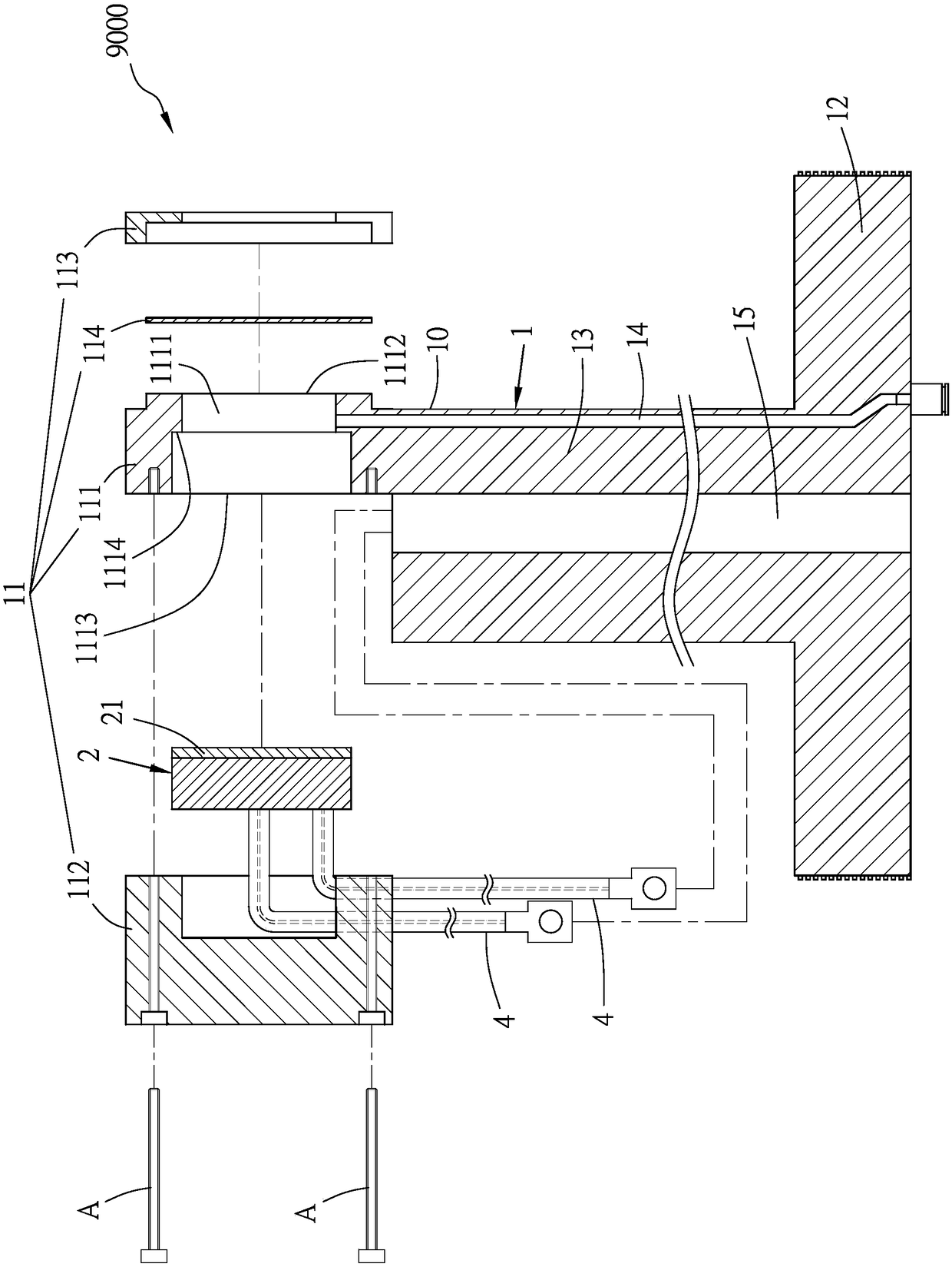 Invasive dig angle shock-wave apparatus