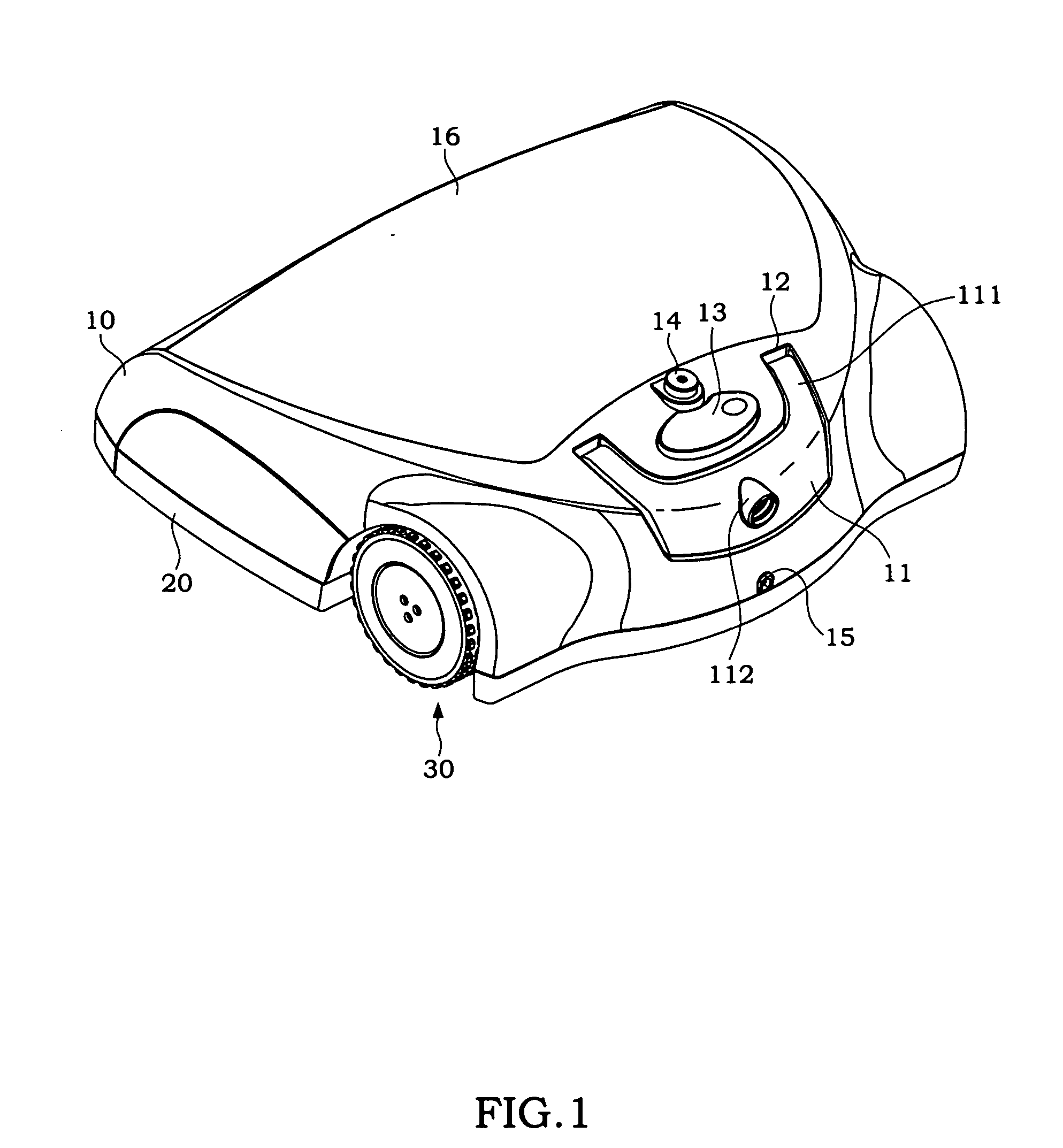 Remote control sweeper