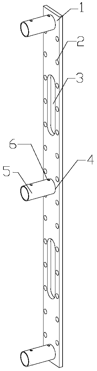 Shear wall connecting structure by using steel pipe occlusion mode and manufacturing and assembling method