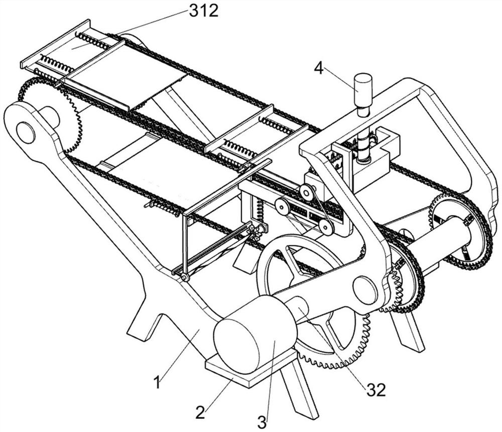 Aluminum alloy plate flatness detection device capable of marking unqualified parts