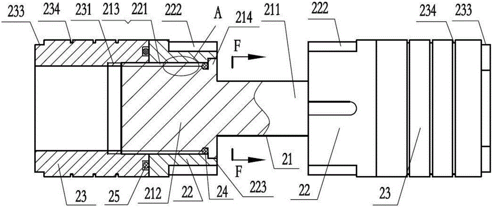 A hydraulic slide valve