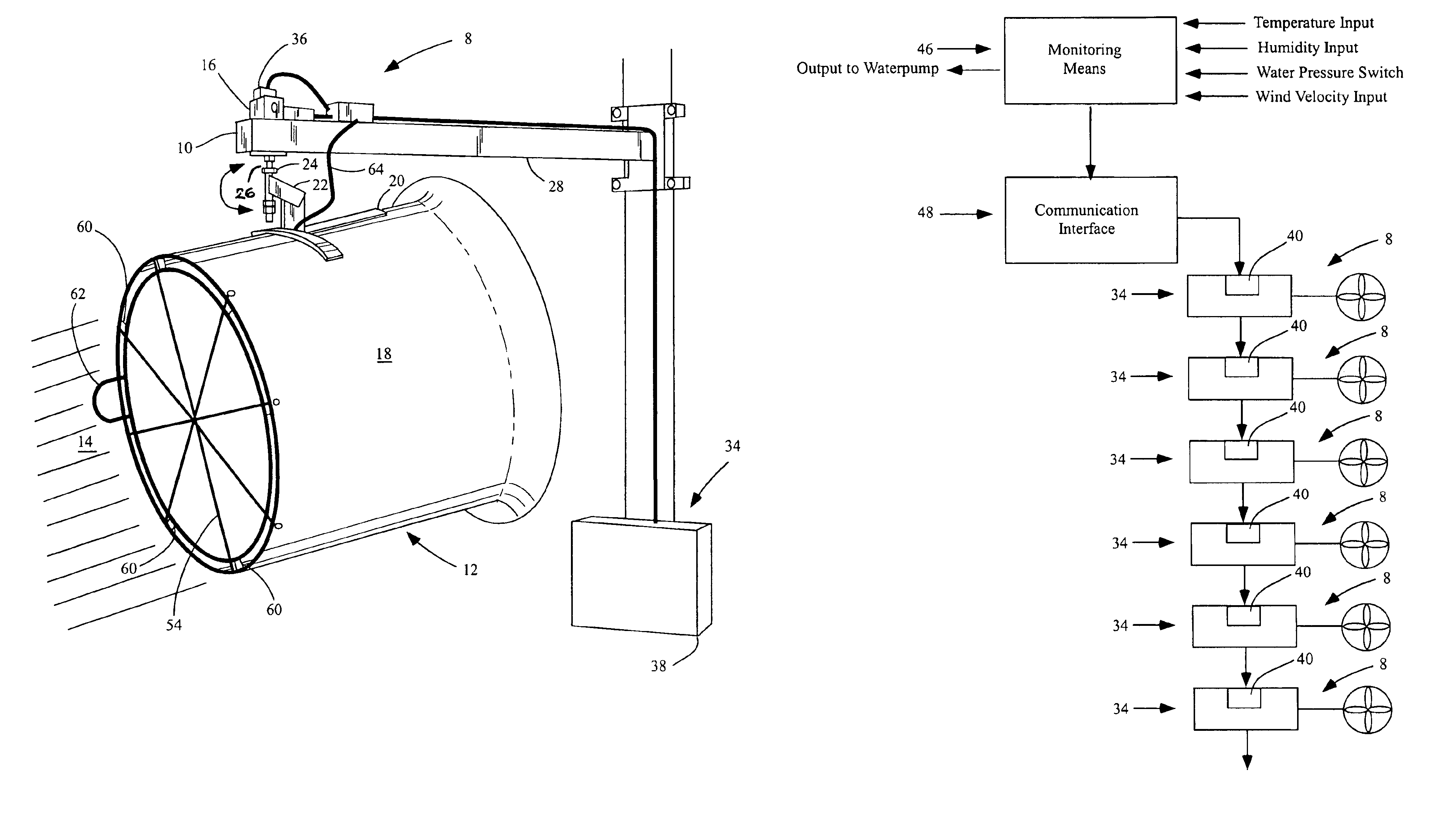 Livestock cooling system