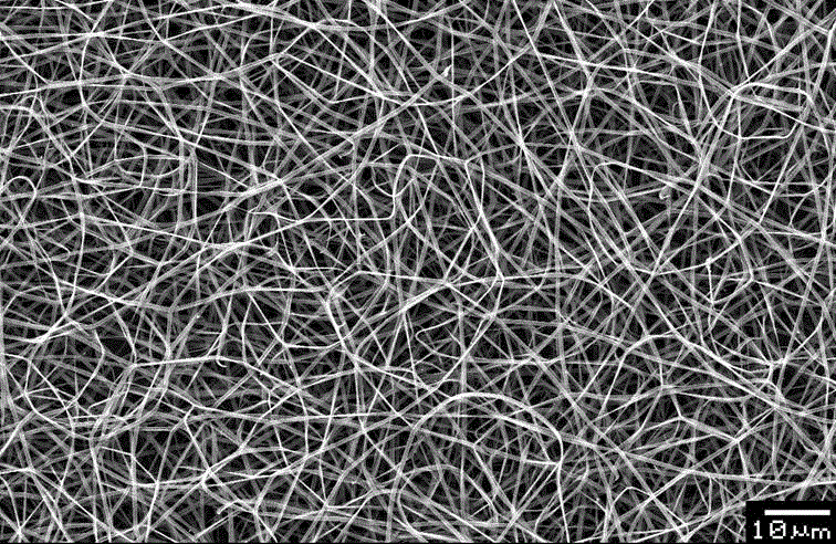 Preparation method of silk fibroin/hyaluronic acid composite nanofiber loaded with vitamin C