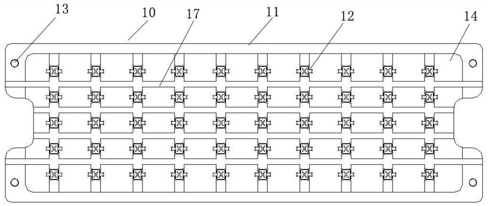 Automatic mass production type clamp for microelectronic device packaging