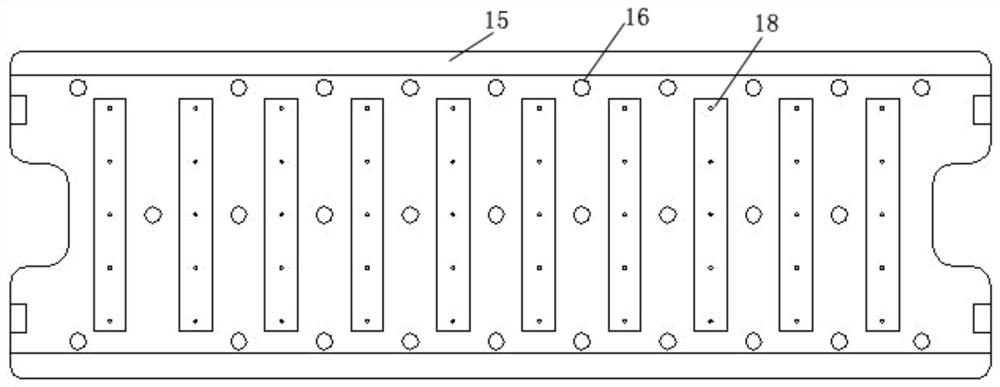 Automatic mass production type clamp for microelectronic device packaging