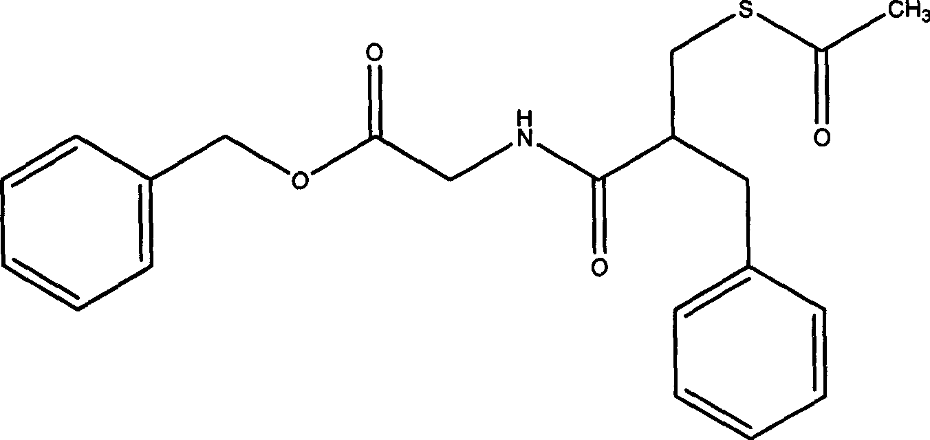 Dry mixed suspension containing racecadotril and preparation method thereof