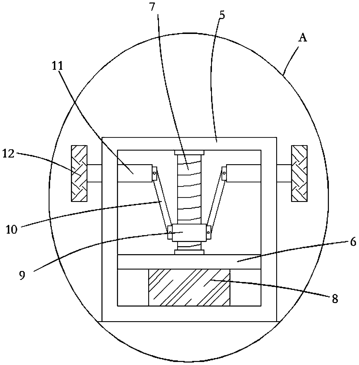 Antifouling isolation device for yarns