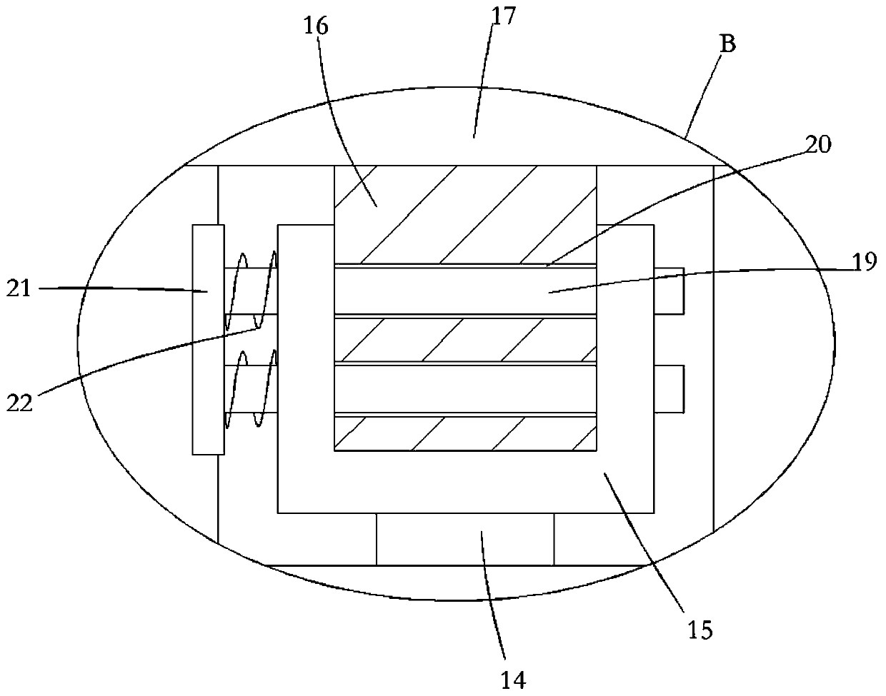 Antifouling isolation device for yarns