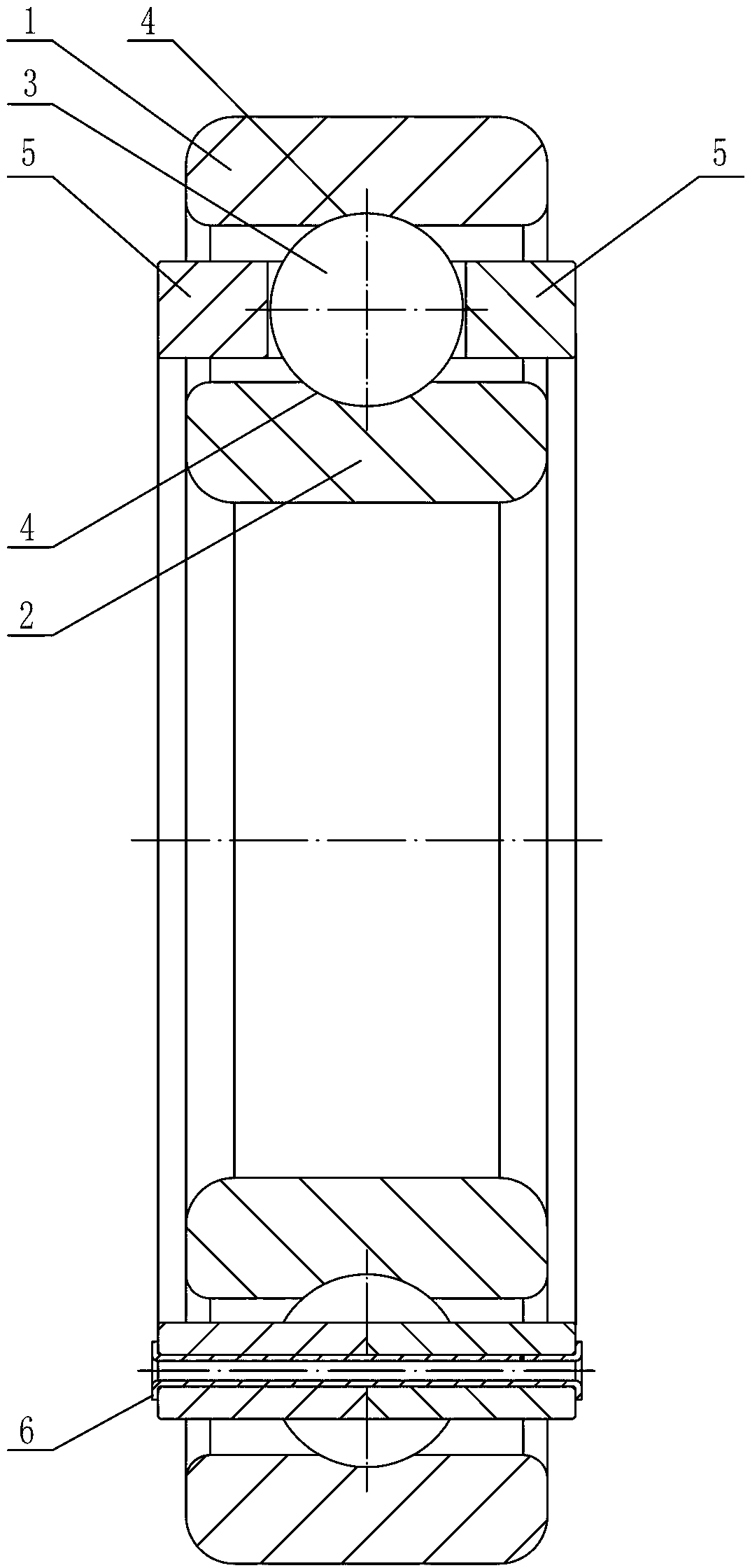 Bearing for ultralow-temperature liquid pump