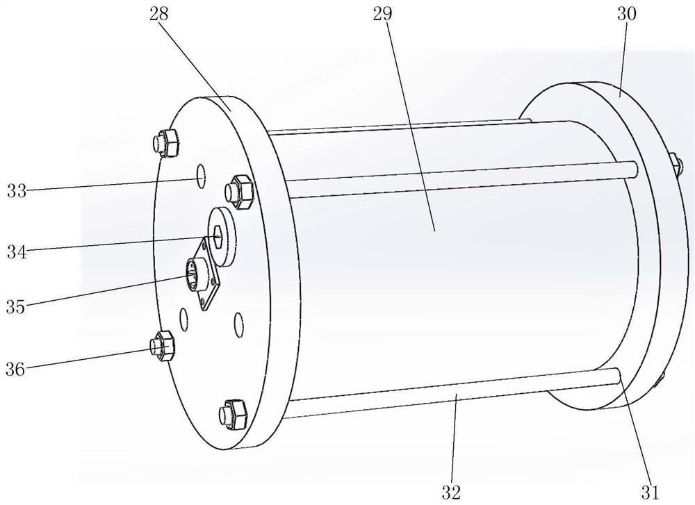 A precise control device for ambient atmosphere in narrow experimental cavity of scanning probe microscope