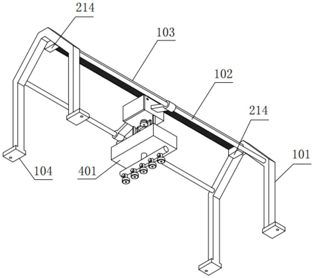 Watering device for broccoli planting