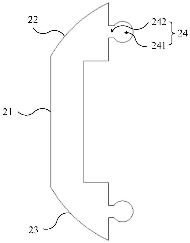 Motor stator and motor