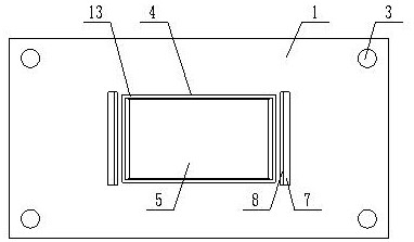 Power equipment box fixing mechanism