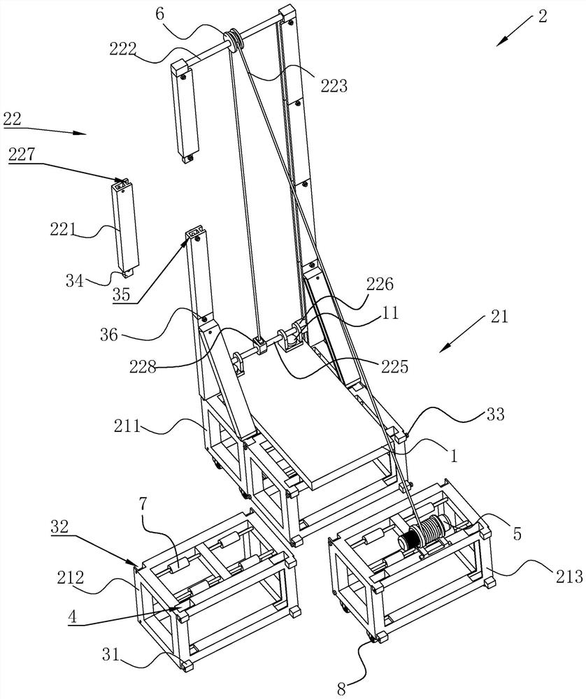 Construction method for rapidly mounting ALC plate