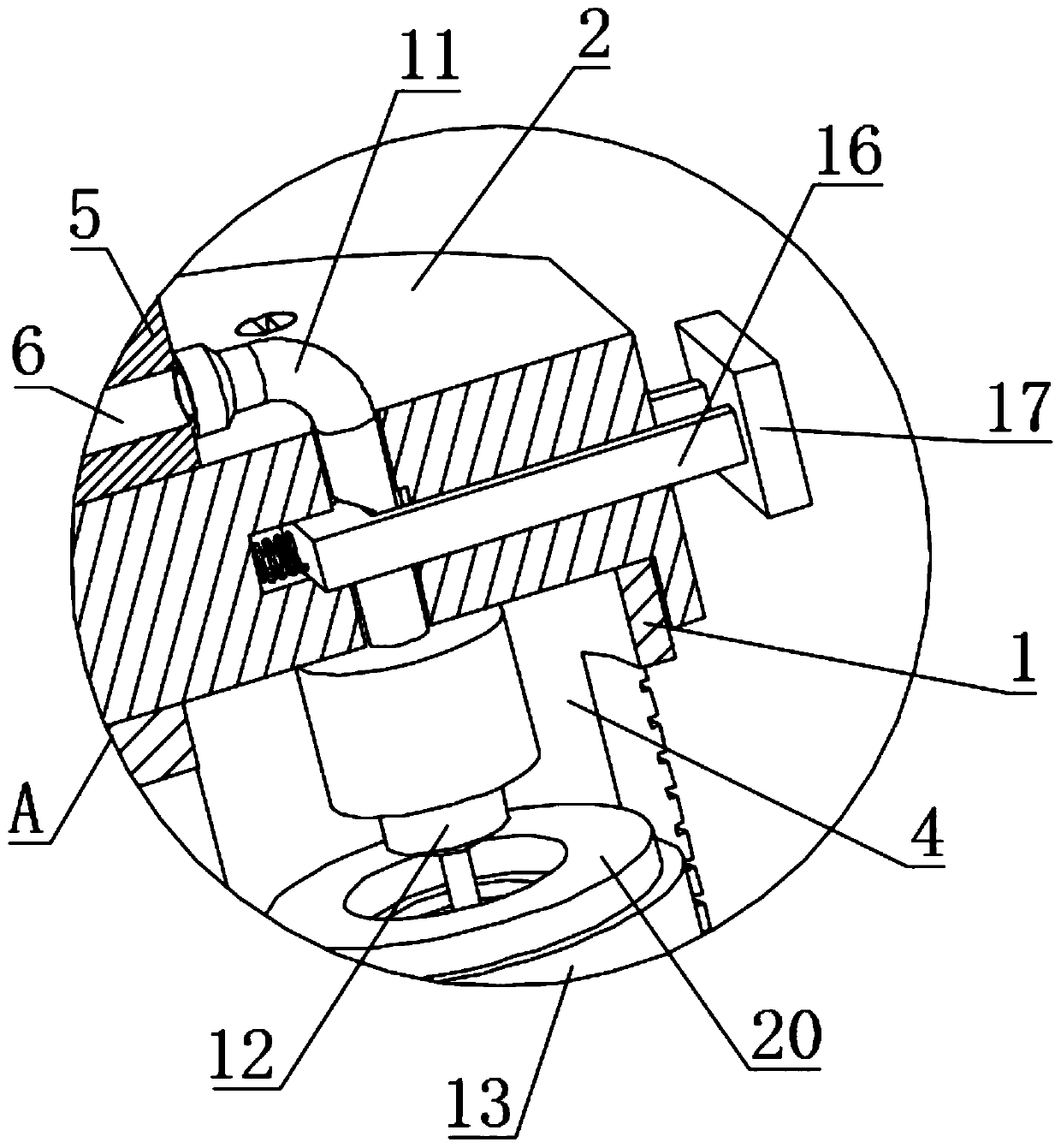 Blood drawing device for collecting blood samples