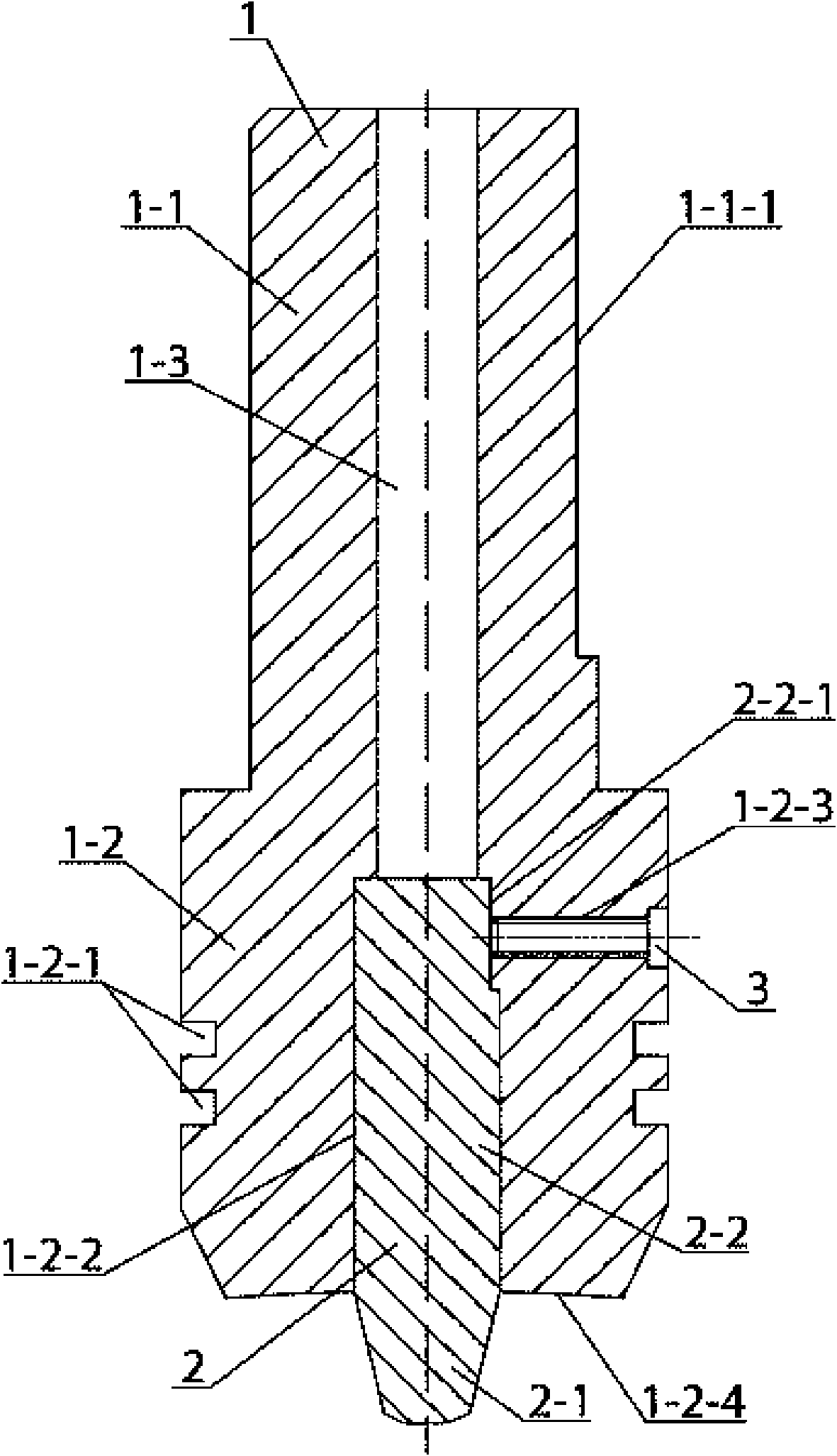 Fill type stirring friction plug repair welding method and welding tool thereof