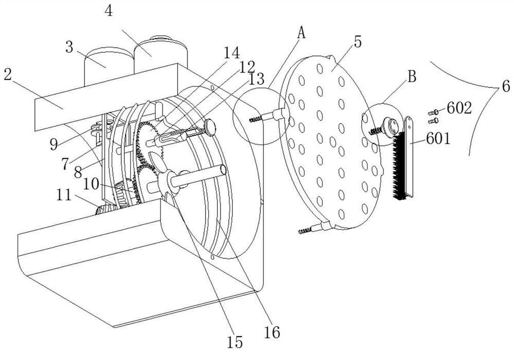 Temperature type transmitter convenient for heat dissipation