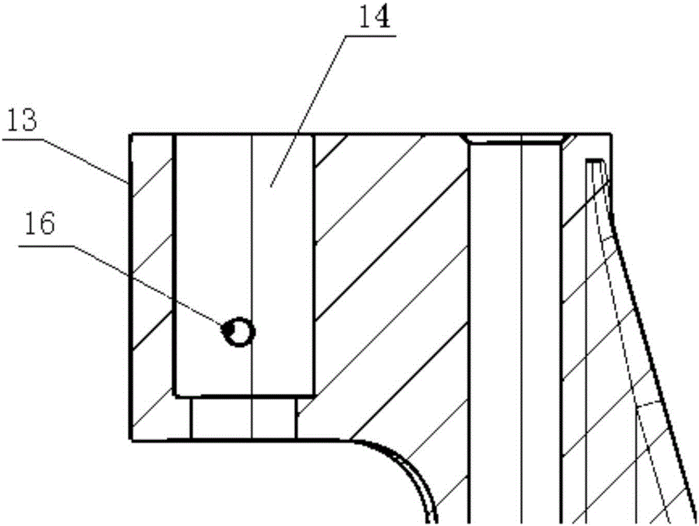 Engine brake execution mechanism and engine