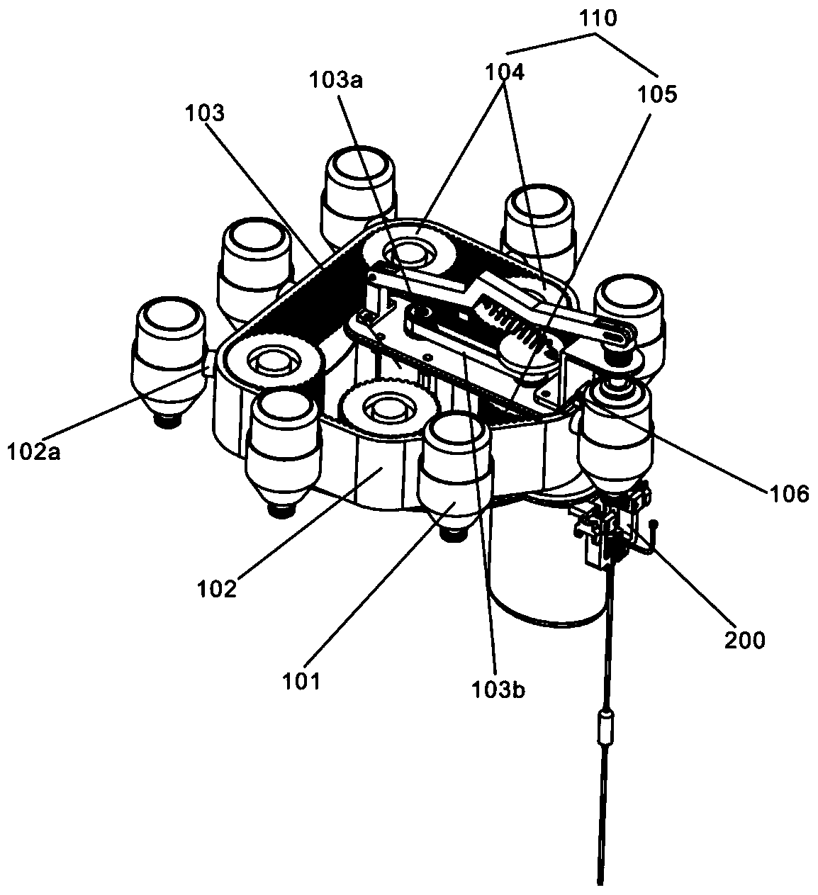 A bottle-pressed automatic transfusion recovery system