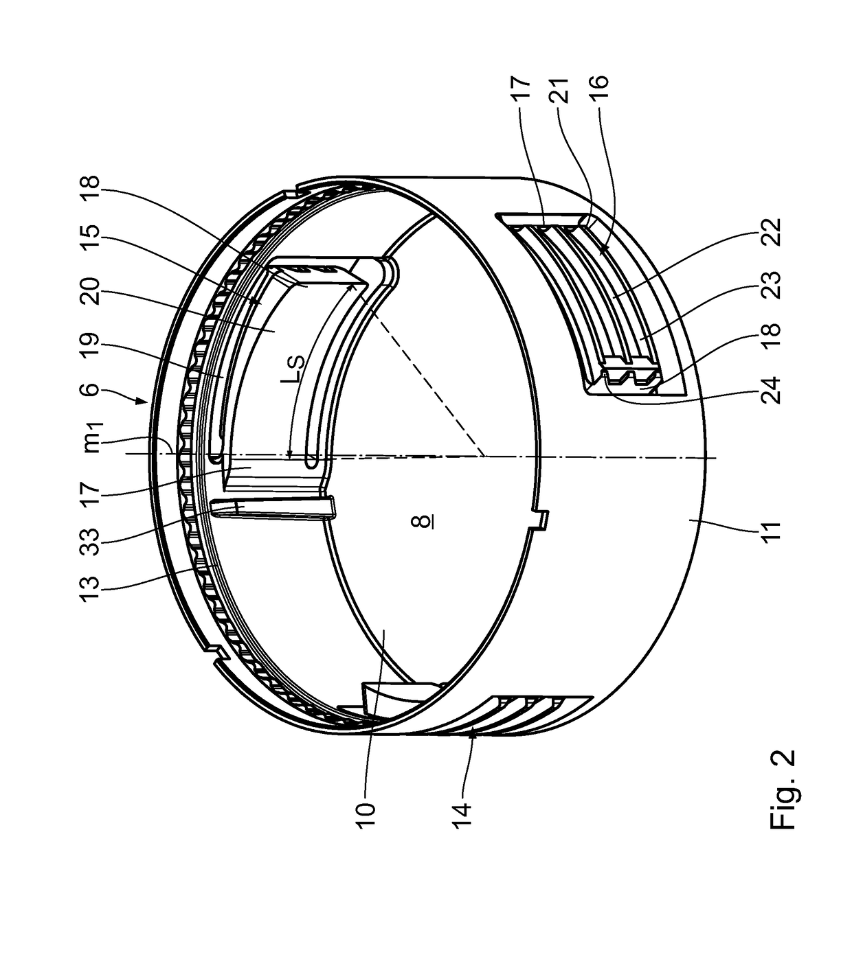 Insert casing for fastening an electrical component