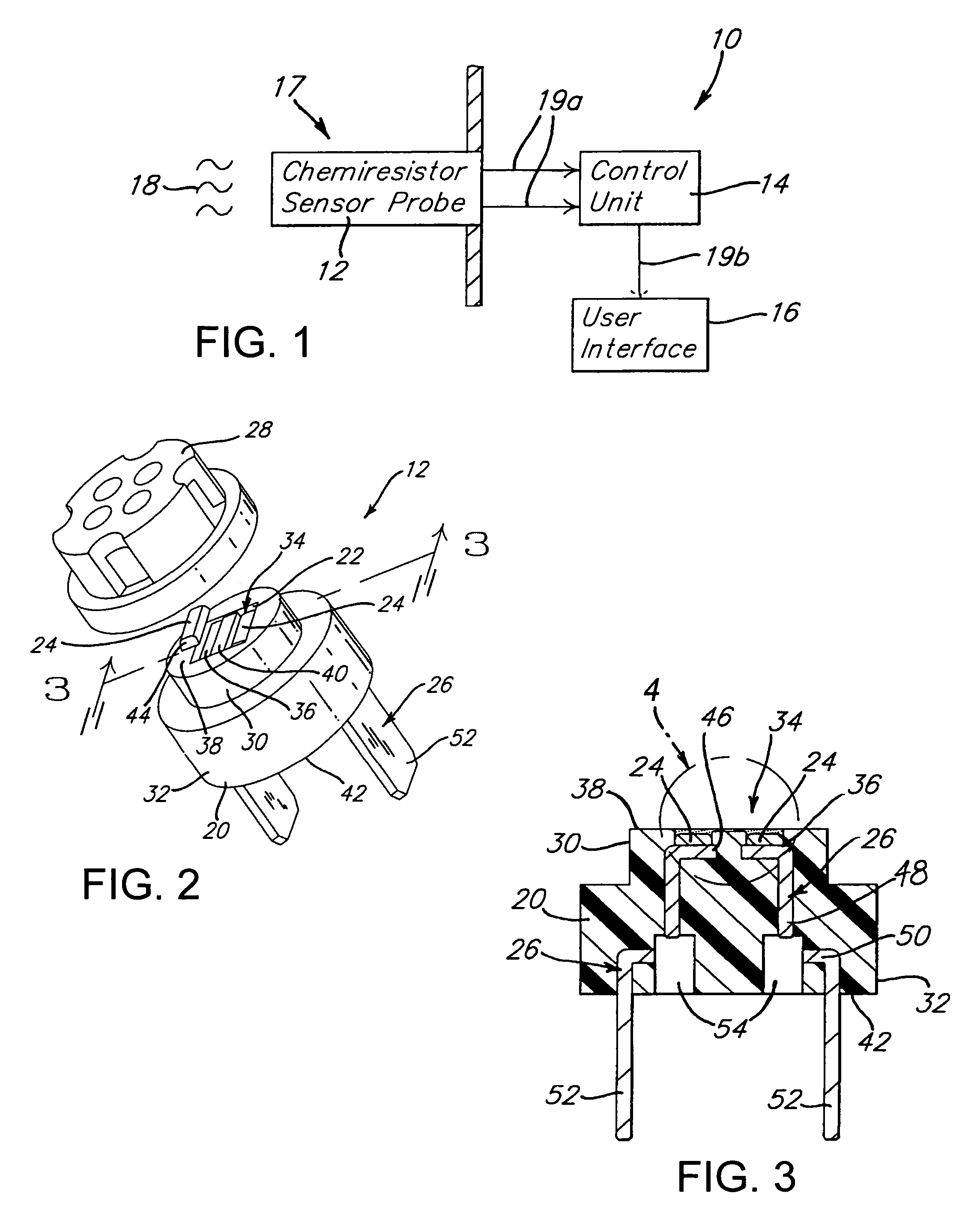 Methods of minimizing temperature cross-sensitivity in vapor sensors and compositions therefor