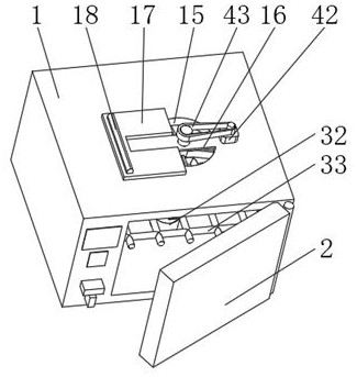 An environment-friendly exhaust gas purification treatment device for a spray roasting machine