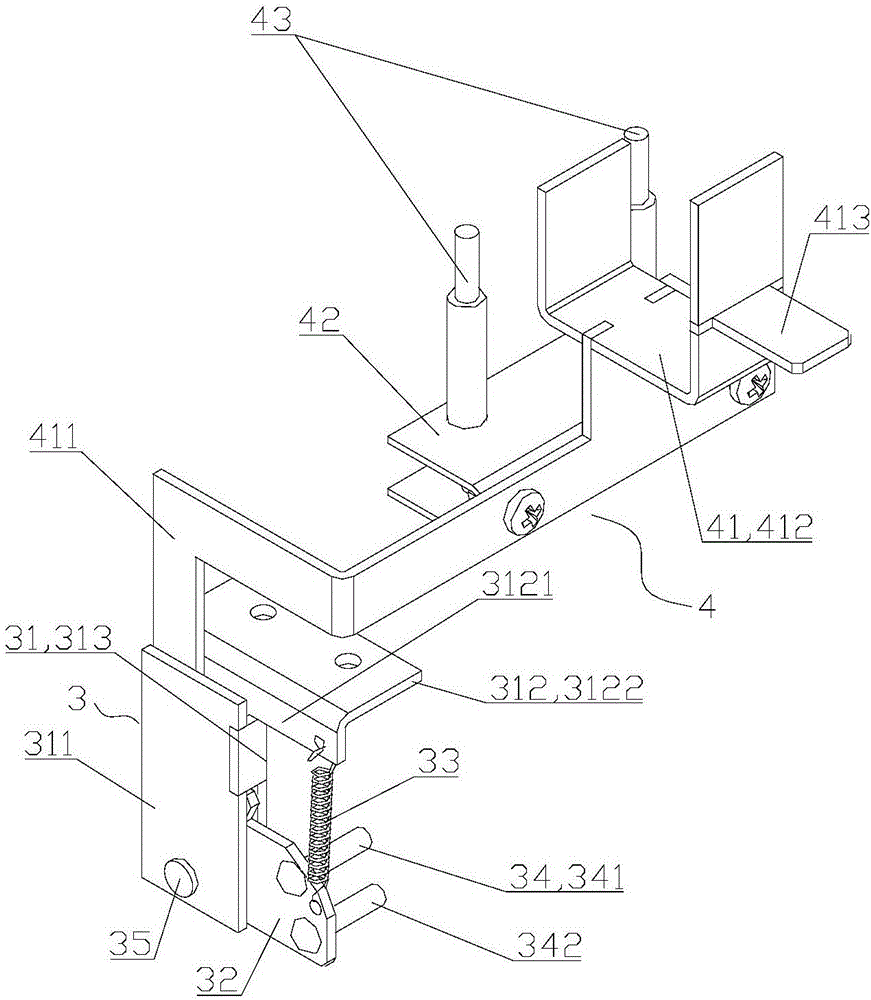 Switchgear interlocking mechanism and switchgear