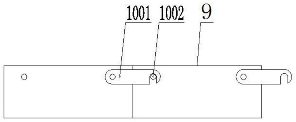 Heat preservation cotton sliver distributing device