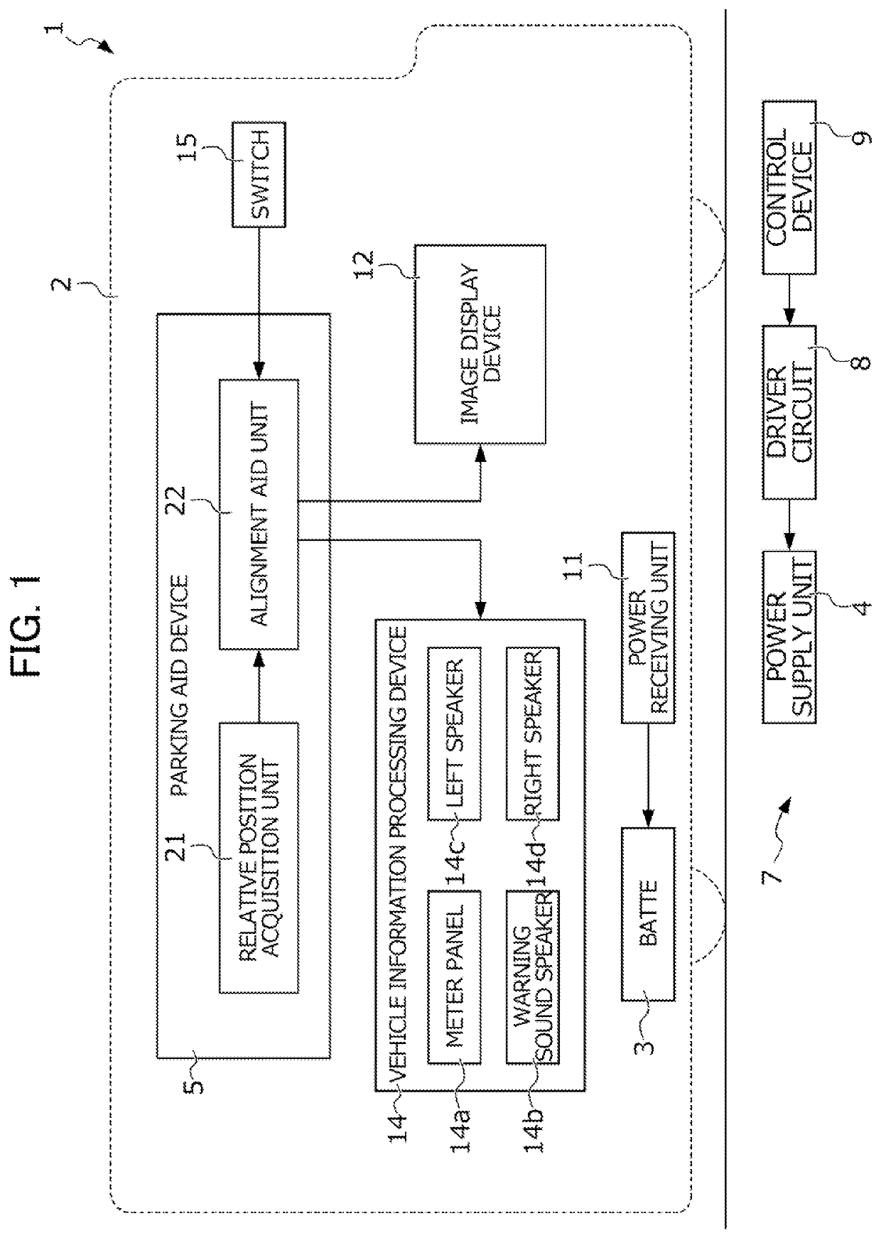 Parking aid system, parking aid device, and vehicle