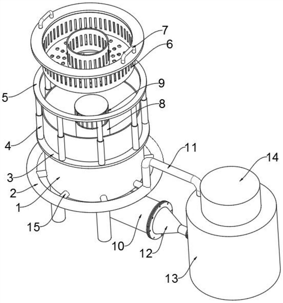 Magnetic steel production molding cooling device and cooling method thereof