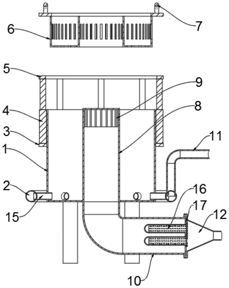 Magnetic steel production molding cooling device and cooling method thereof