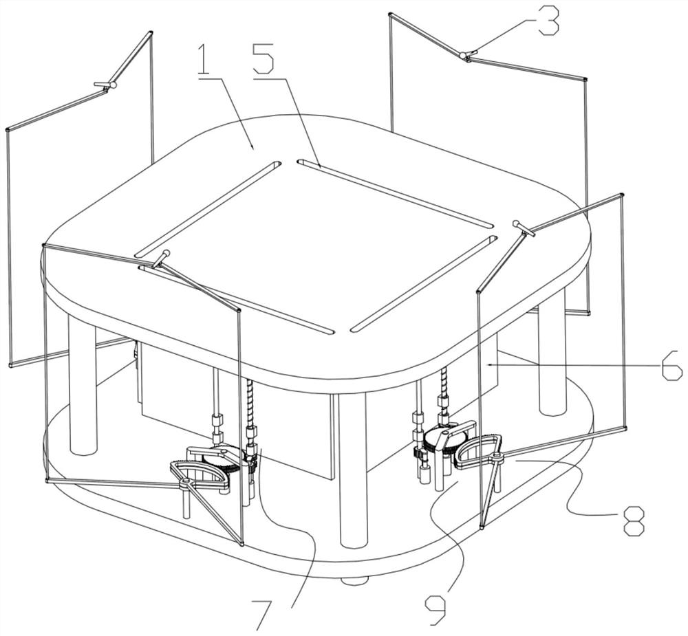 A vibration damping pad noise test system