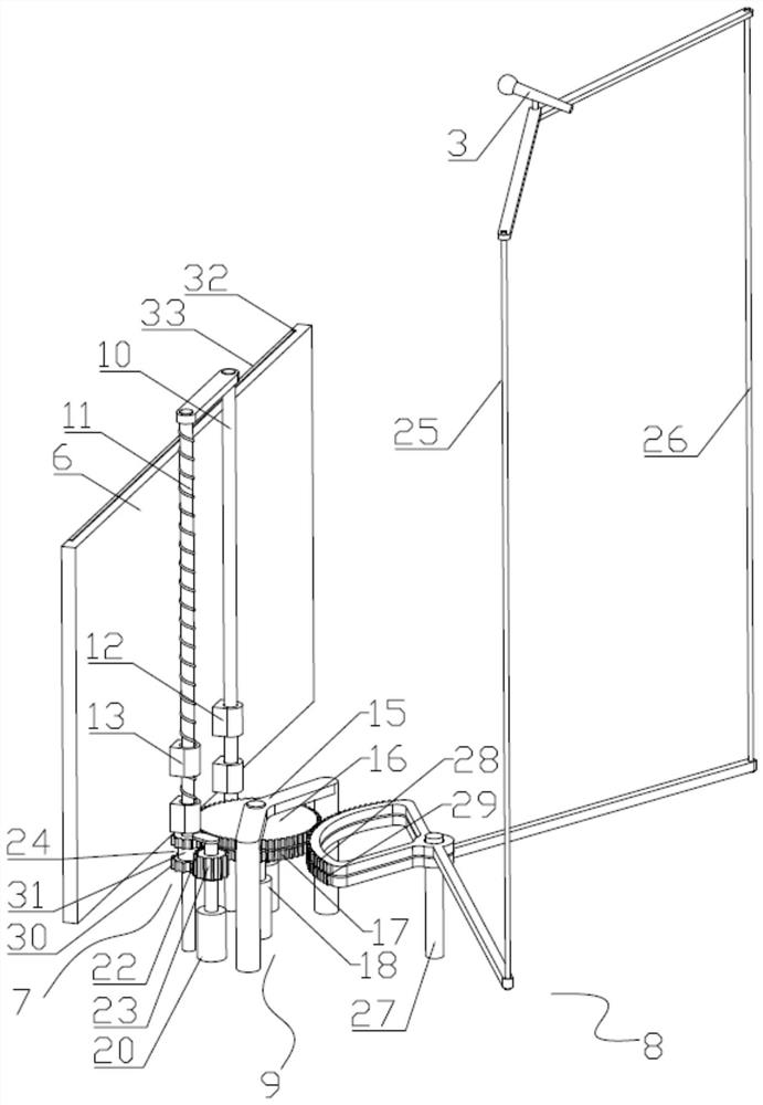 A vibration damping pad noise test system