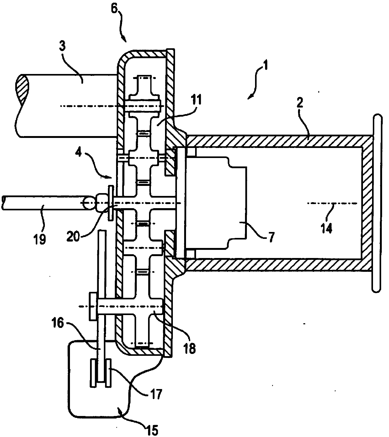 Hoisting winch assembly