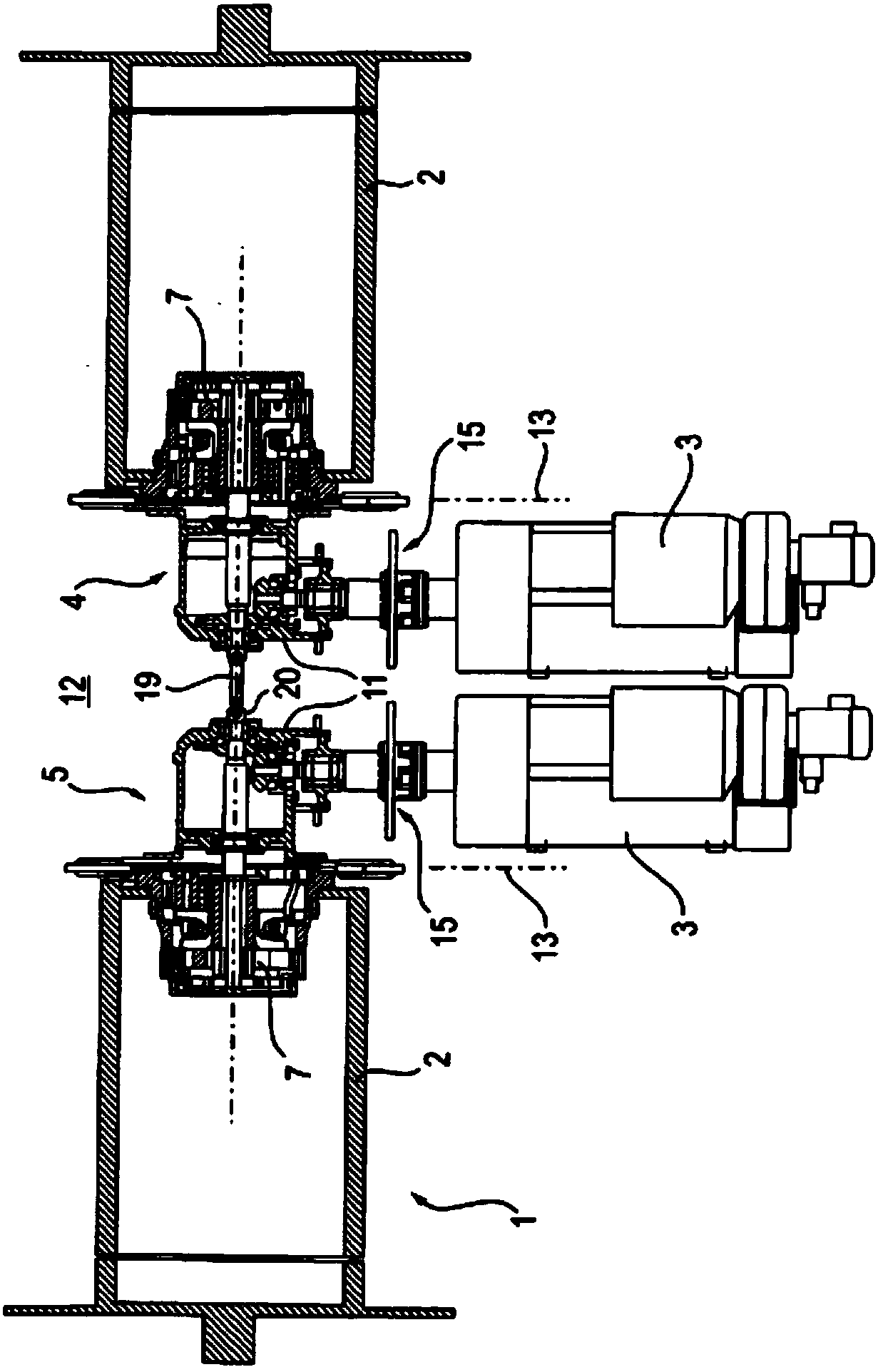 Hoisting winch assembly