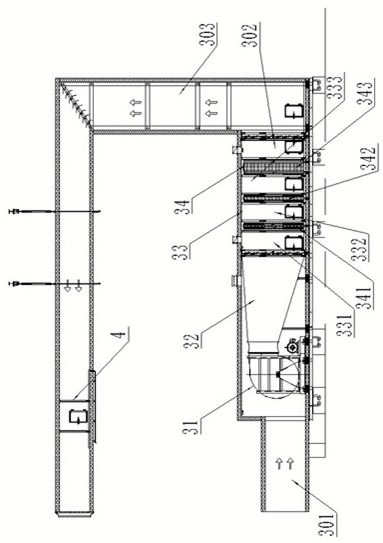 Ventilation device for aircraft test