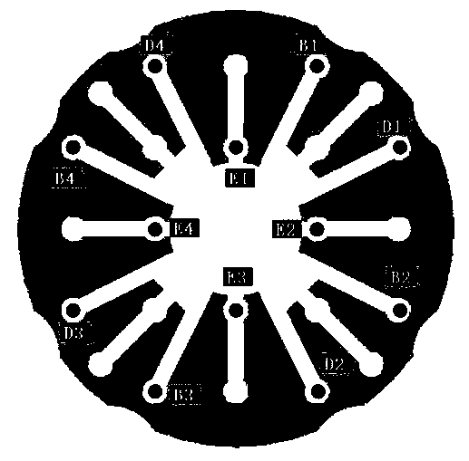 Control rod guide clamp abrasion loss measurement method based on image recognition technology