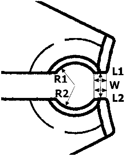 Control rod guide clamp abrasion loss measurement method based on image recognition technology