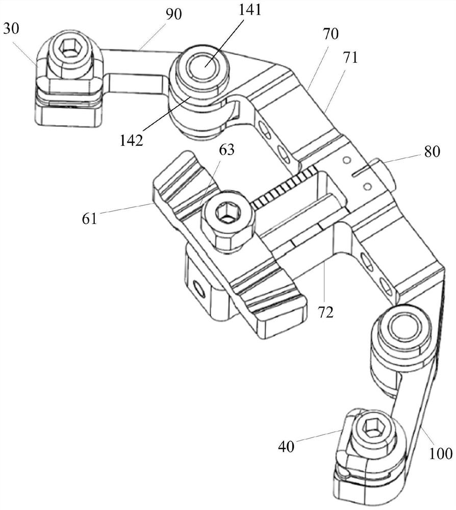 Transverse bone moving device