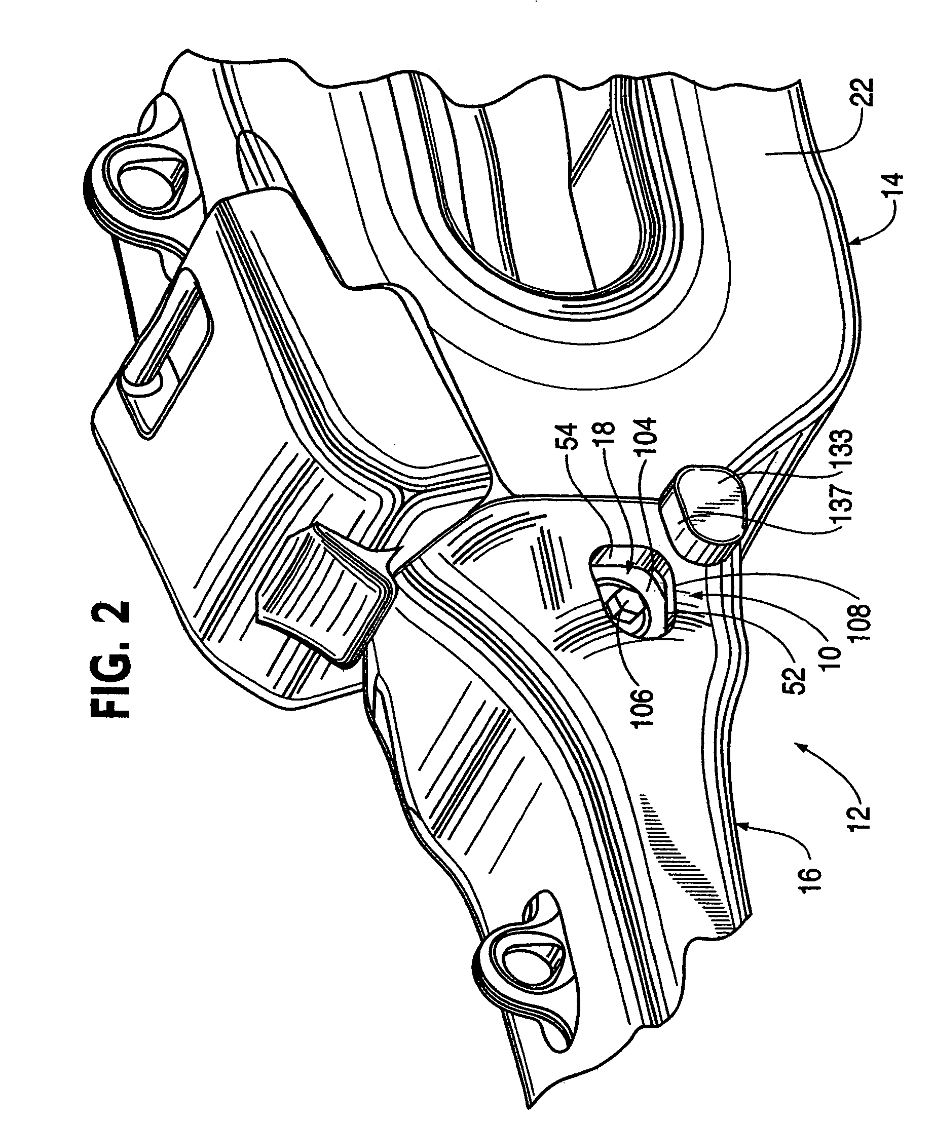 Coupling arrangement