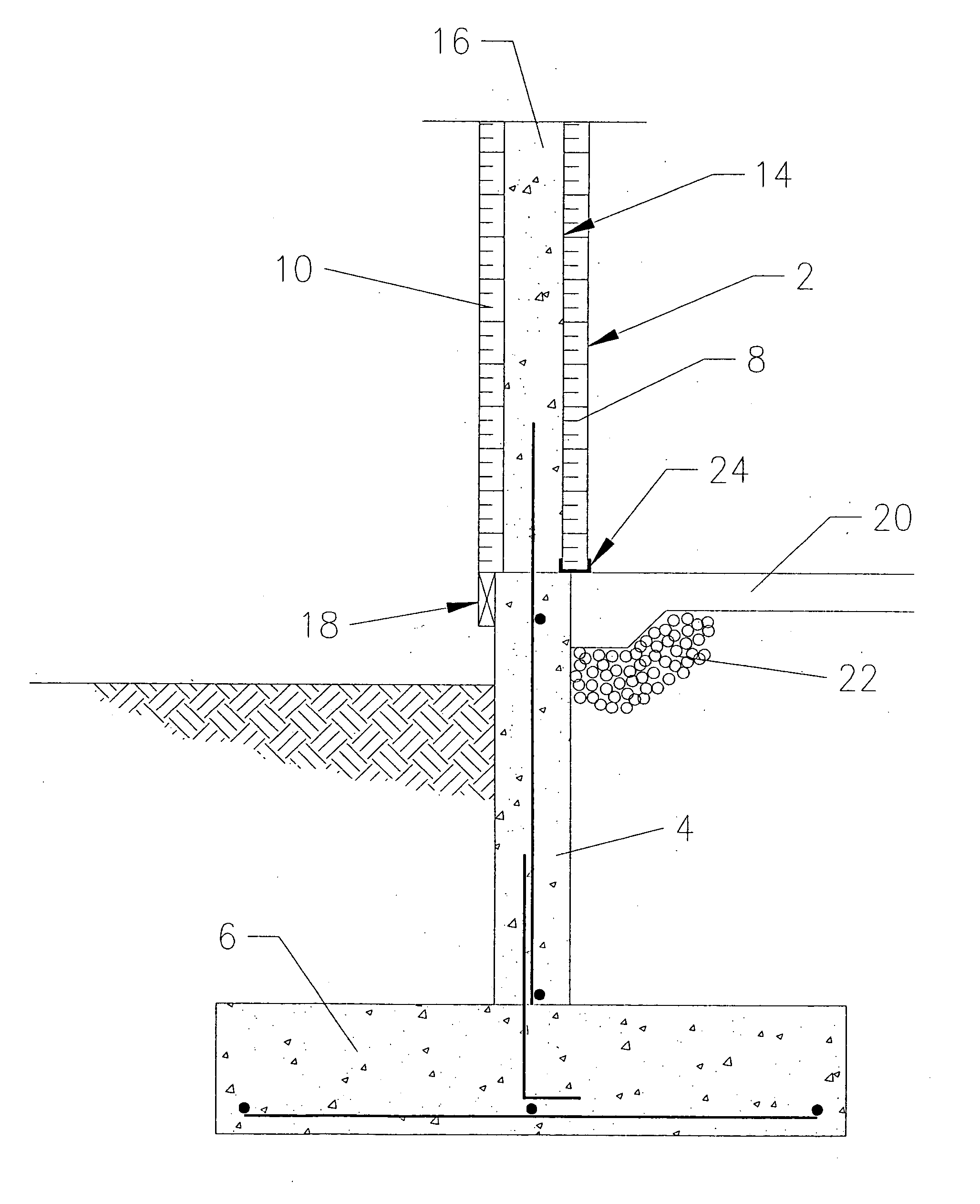 Multi-storey insulated foam building