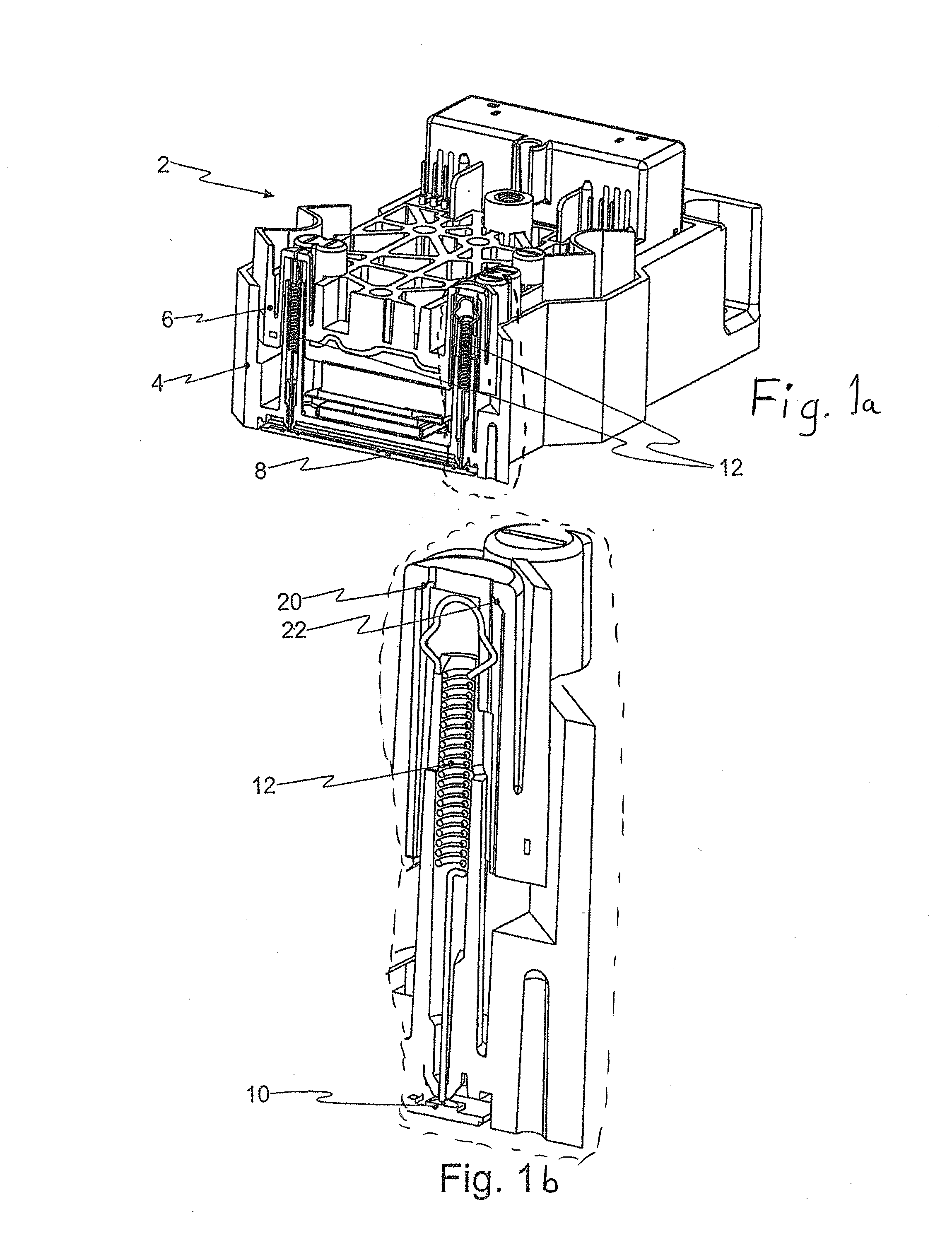 Power Semiconductor Module with Prestressed Auxiliary Contact Spring