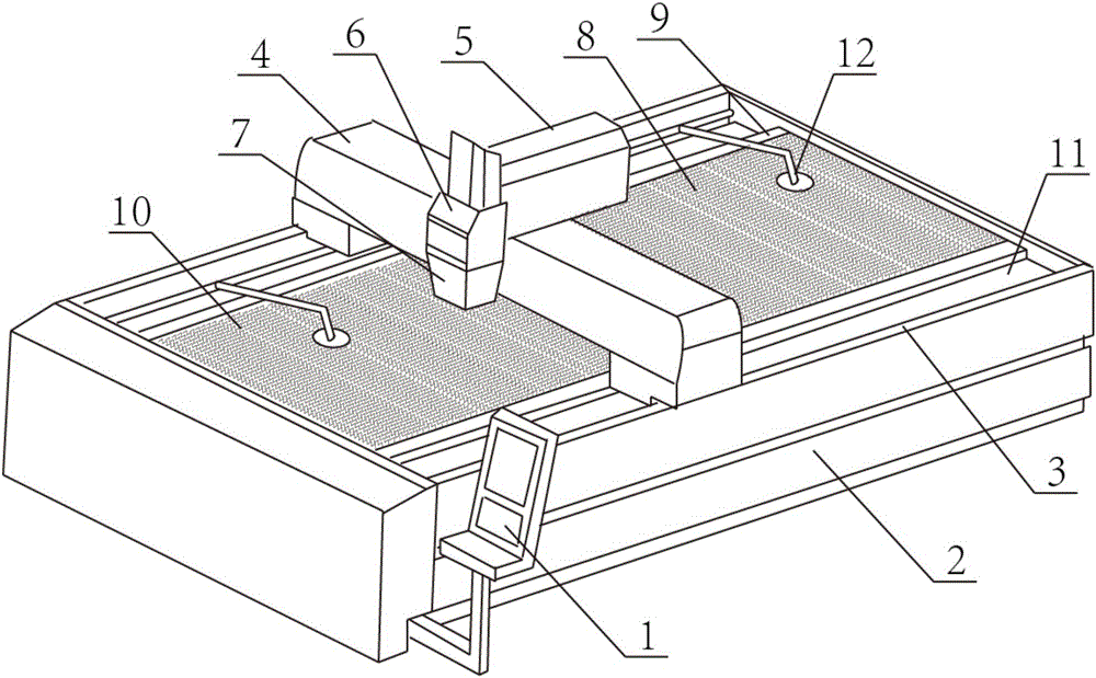 Fiber laser cutting machine