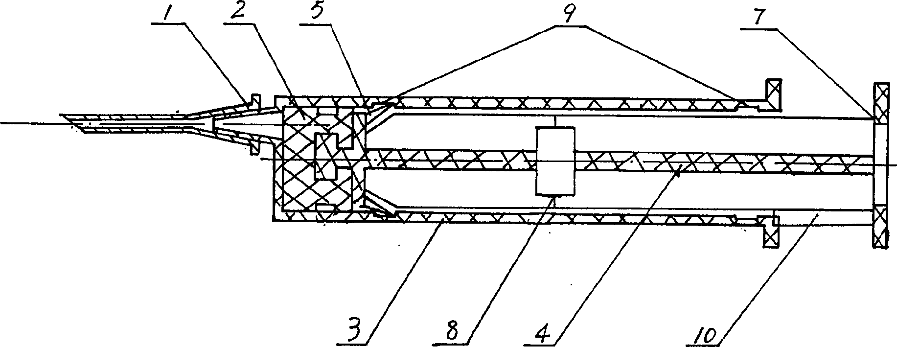 Disposable syringe