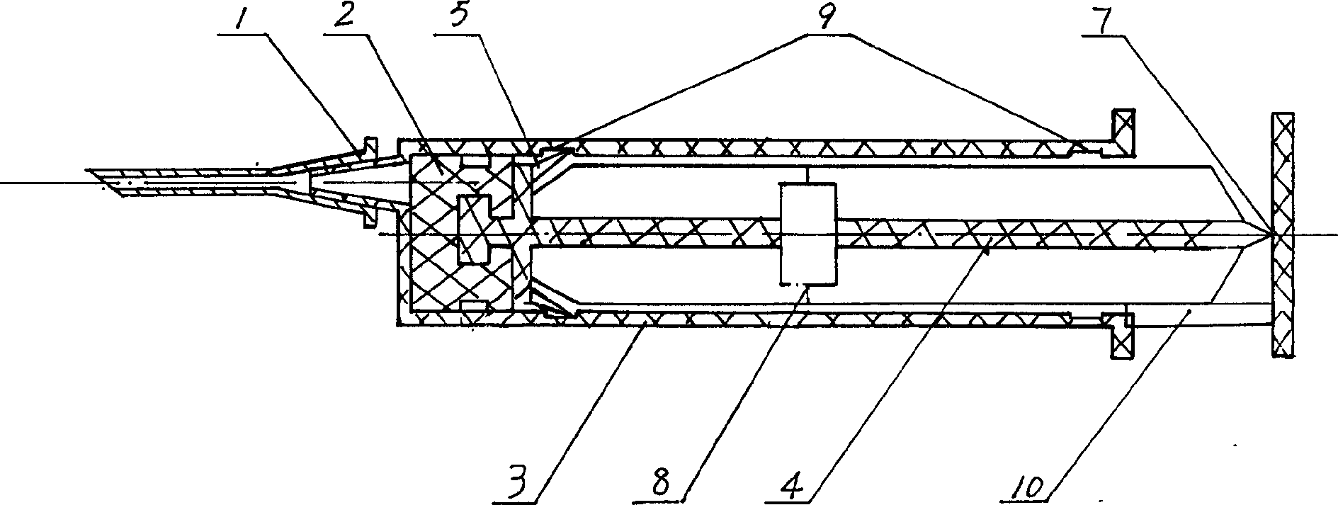 Disposable syringe