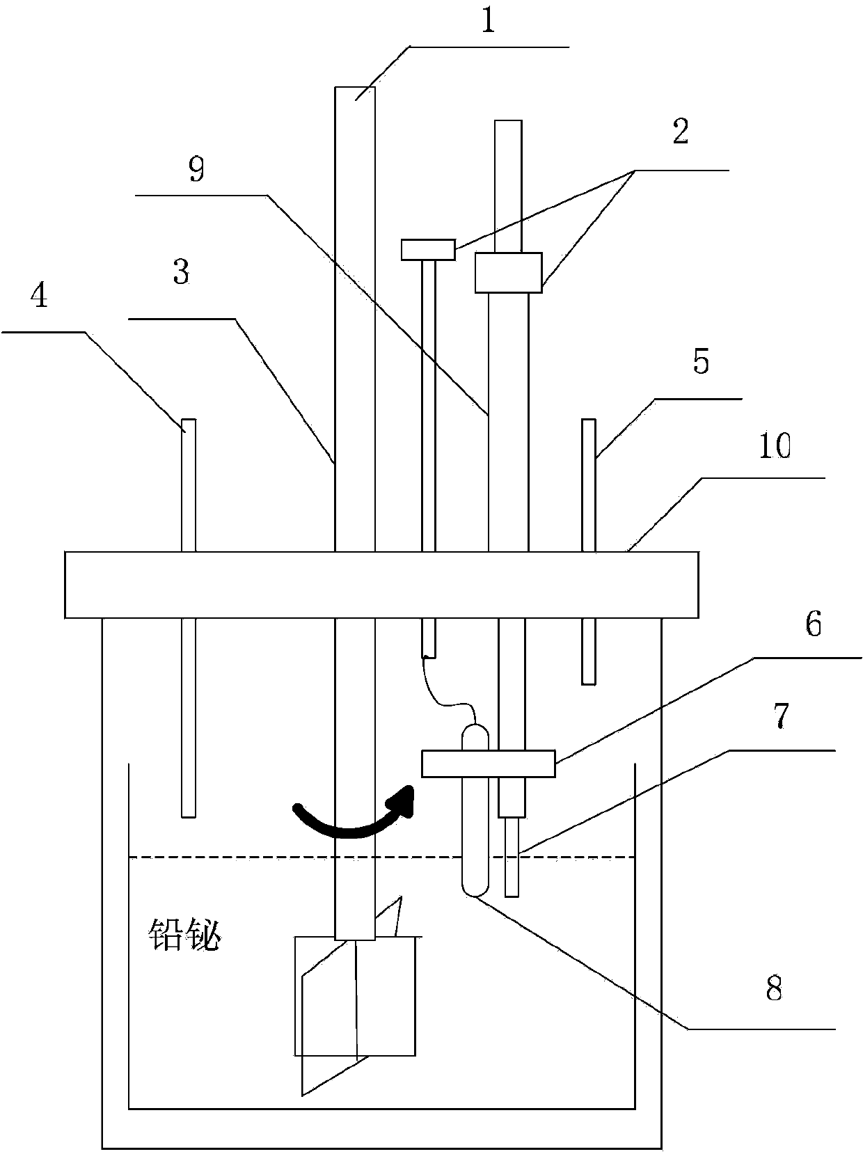 Experimental apparatus suitable for realizing oxygen-controlled reaction