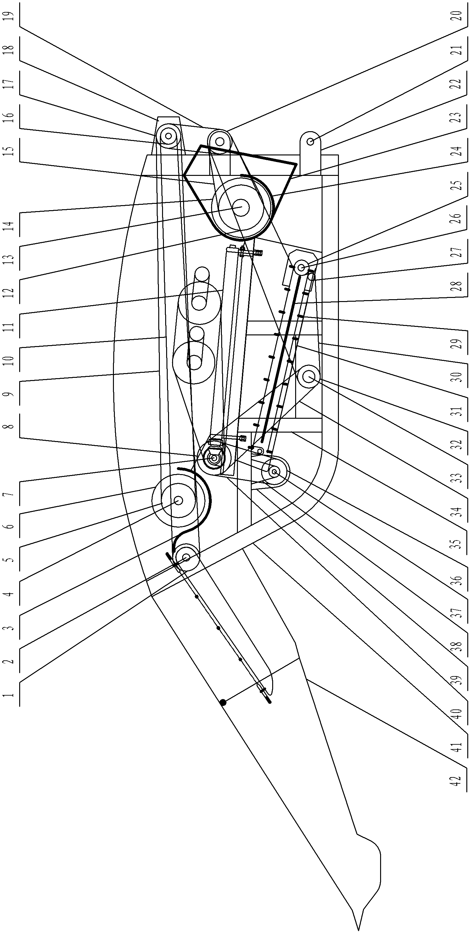 Corn picking and peeling integration header